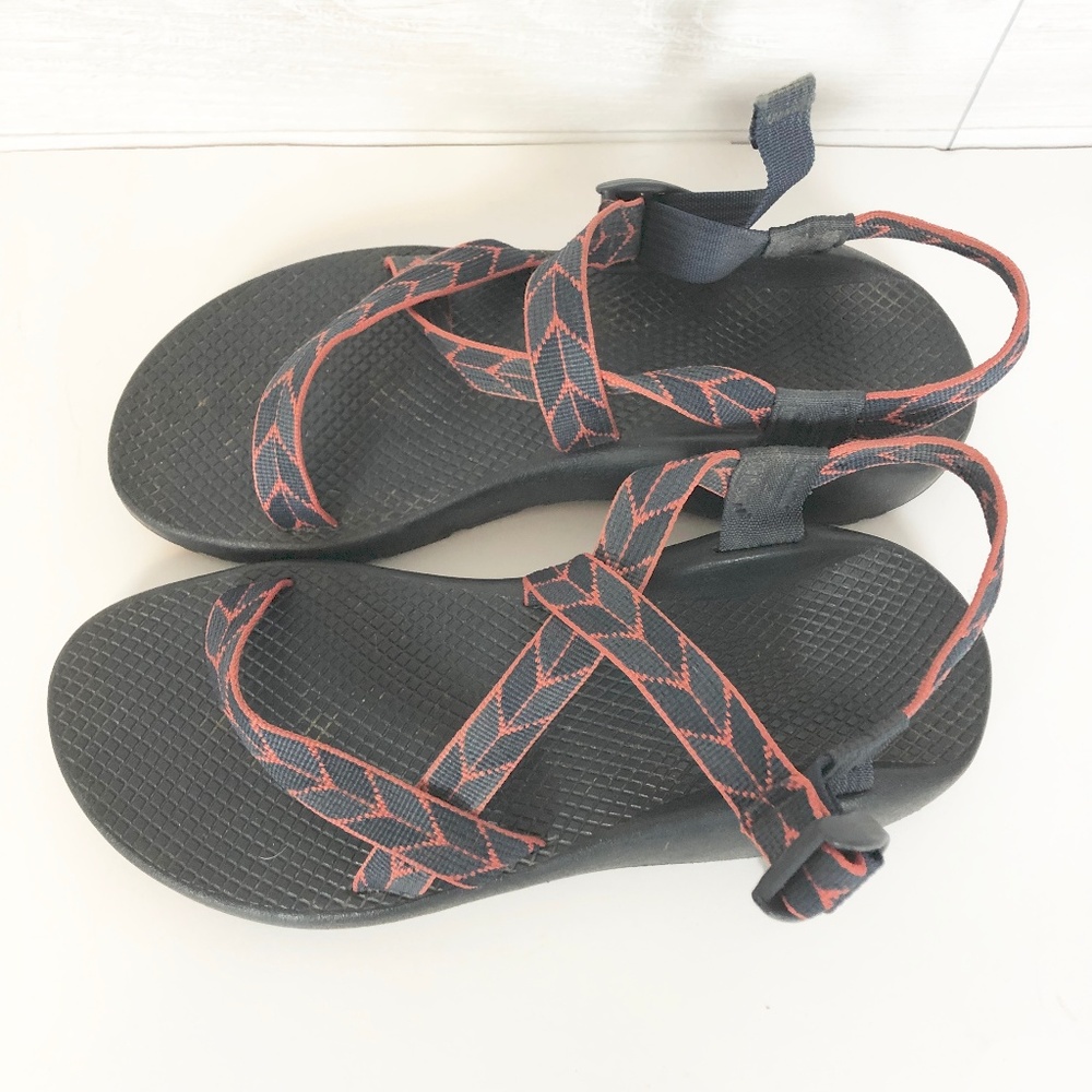 Chaco's Women's Salmon Blue Outdoor Hiking Sandals